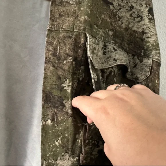 REDHEAD Silent-Hide Camo Button-Down Shirt XL True Timber Strata Outdoor Utility - Picture 9 of 16